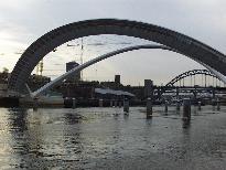 Gateshead Bridge open